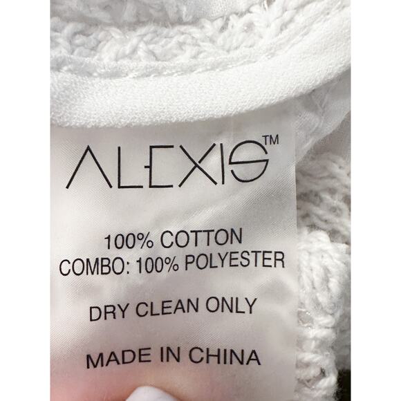 ALEXIS Durham White Lace One Button Jacket Blazer Size XS - Picture 7 of 7